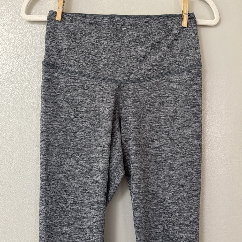 Nike Sculpt Victory High Rise Legging Full Length - Heather Grey - Picture 2 of 6